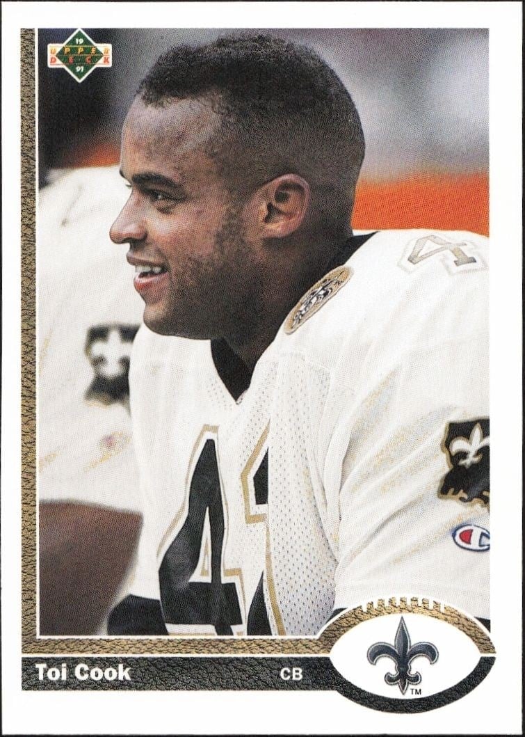 1991 Upper-Deck Toi Cook #682 trading card
