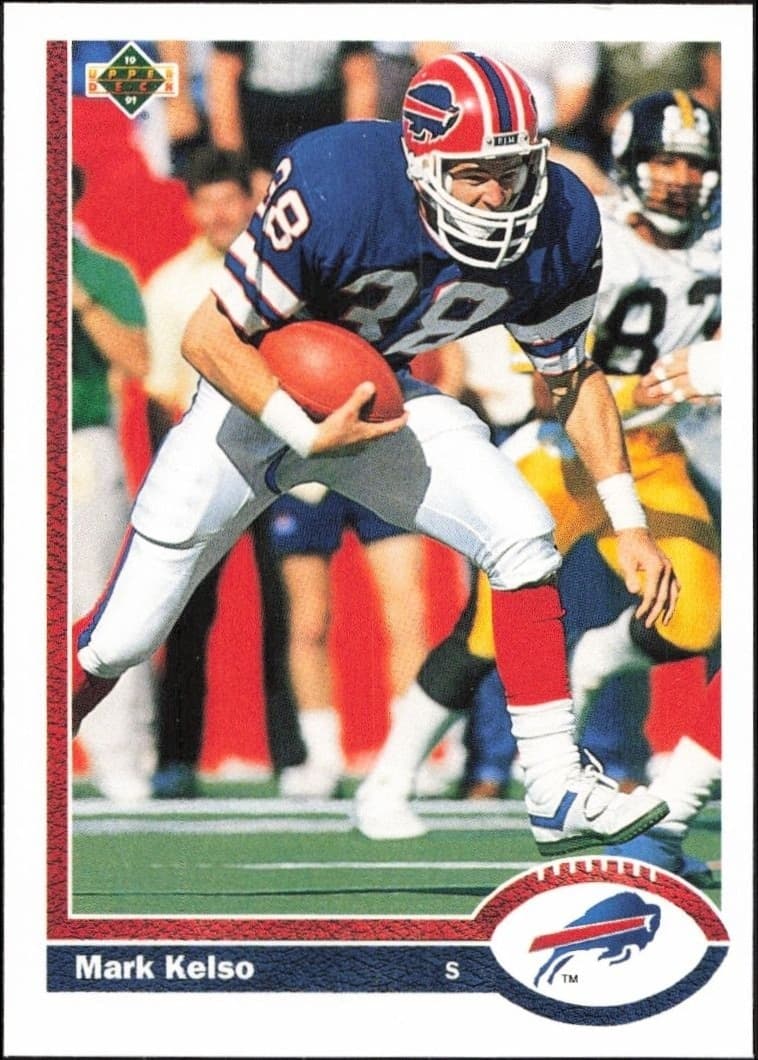 1991 Upper-Deck Mark Kelso #71 trading card