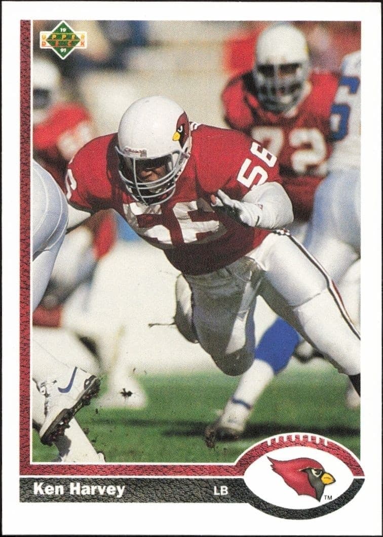 1991 Upper-Deck Ken Harvey #135 trading card