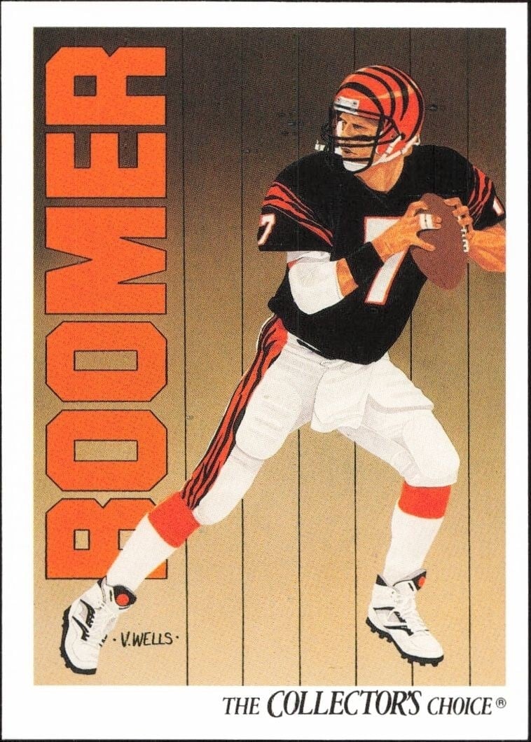 1991 Upper-Deck Boomer Esiason #73 trading card