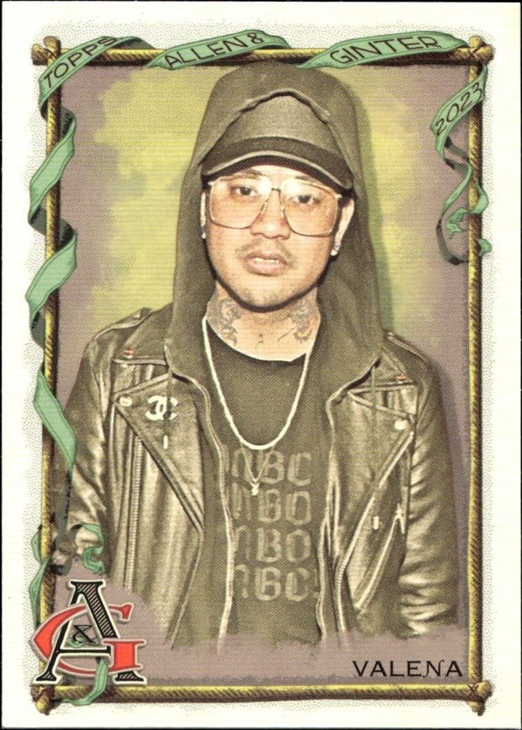 Jonathan Valena 2023 Topps Allen & Ginter #276 Baseball Trading Card - Front 2023 Topps Allen & Ginter Jonathan Valena #276 baseball trading card front