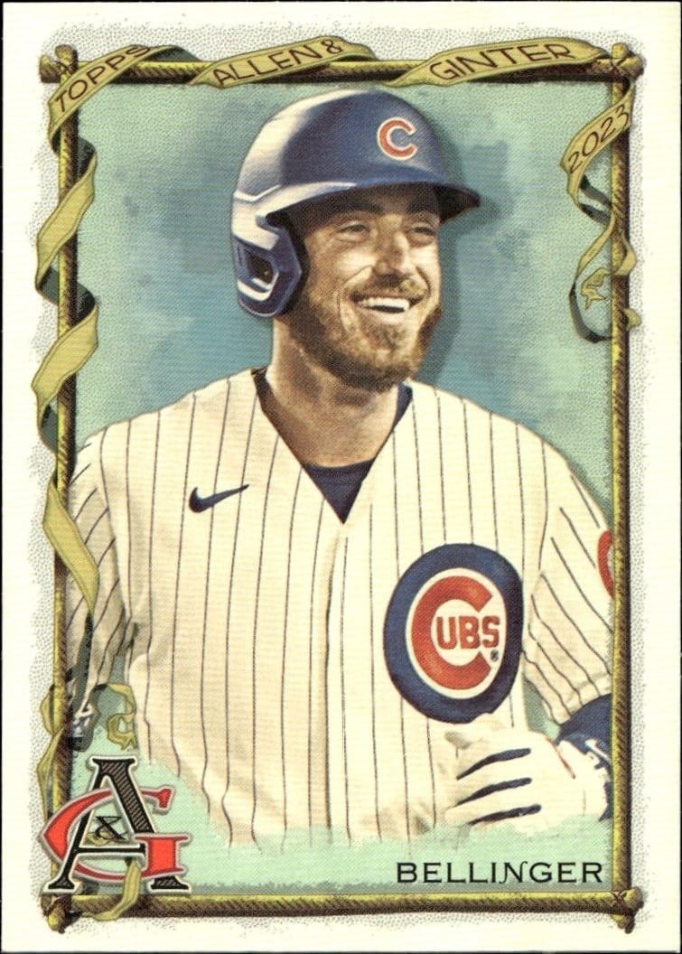 Cody Bellinger 2023 Topps Allen & Ginter #102 Baseball Trading Card - Front 2023 Topps Allen & Ginter Cody Bellinger #102 baseball trading card front
