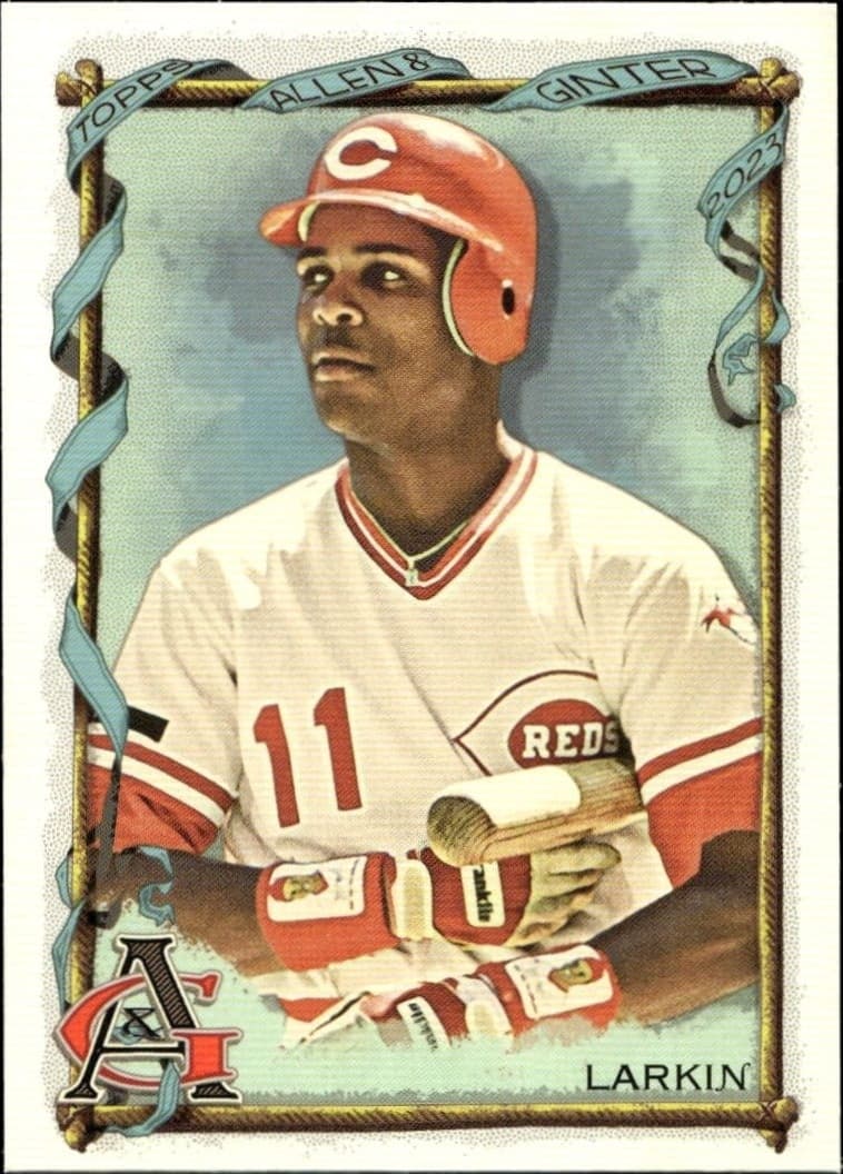 2023 Topps Allen & Ginter Barry Larkin #335 trading card