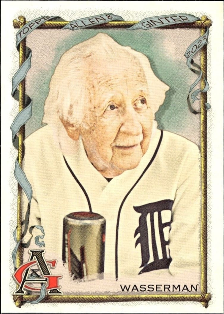 Benny Wasserman 2023 Topps Allen & Ginter #224 Baseball Trading Card - Front 2023 Topps Allen & Ginter Benny Wasserman #224 baseball trading card front
