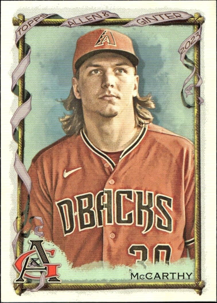 2023 Topps Allen & Ginter Jake McCarthy #52 trading card