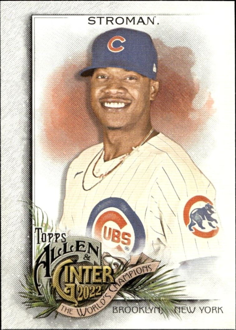 2022 Topps Allen & Ginter Marcus Stroman #156 trading card