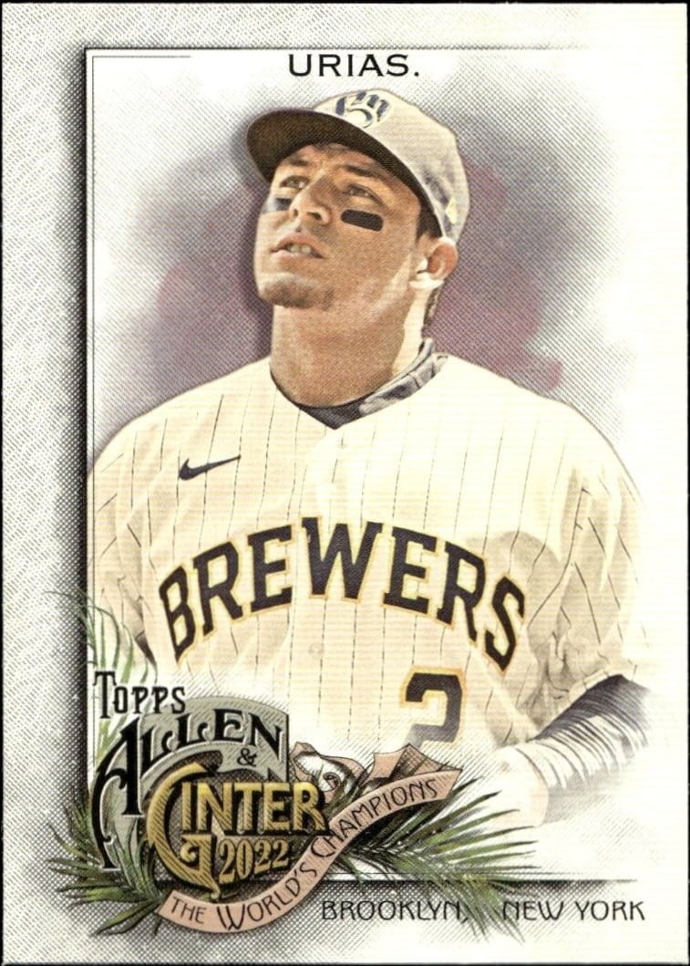 2022 Topps Allen & Ginter Luis Urias #321 trading card