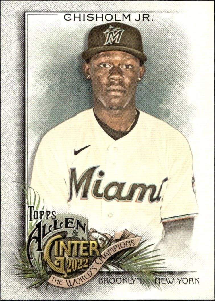 2022 Topps Allen & Ginter Jazz Chisholm Jr. #48 trading card