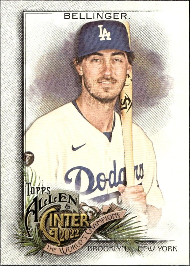 Cody Bellinger 2022 Topps Allen & Ginter #124 Baseball Trading Card - Front 2022 Topps Allen & Ginter Cody Bellinger #124 baseball trading card front