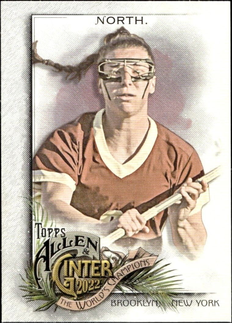Charlotte North 2022 Topps Allen & Ginter #294 Baseball Trading Card - Front 2022 Topps Allen & Ginter Charlotte North #294 baseball trading card front