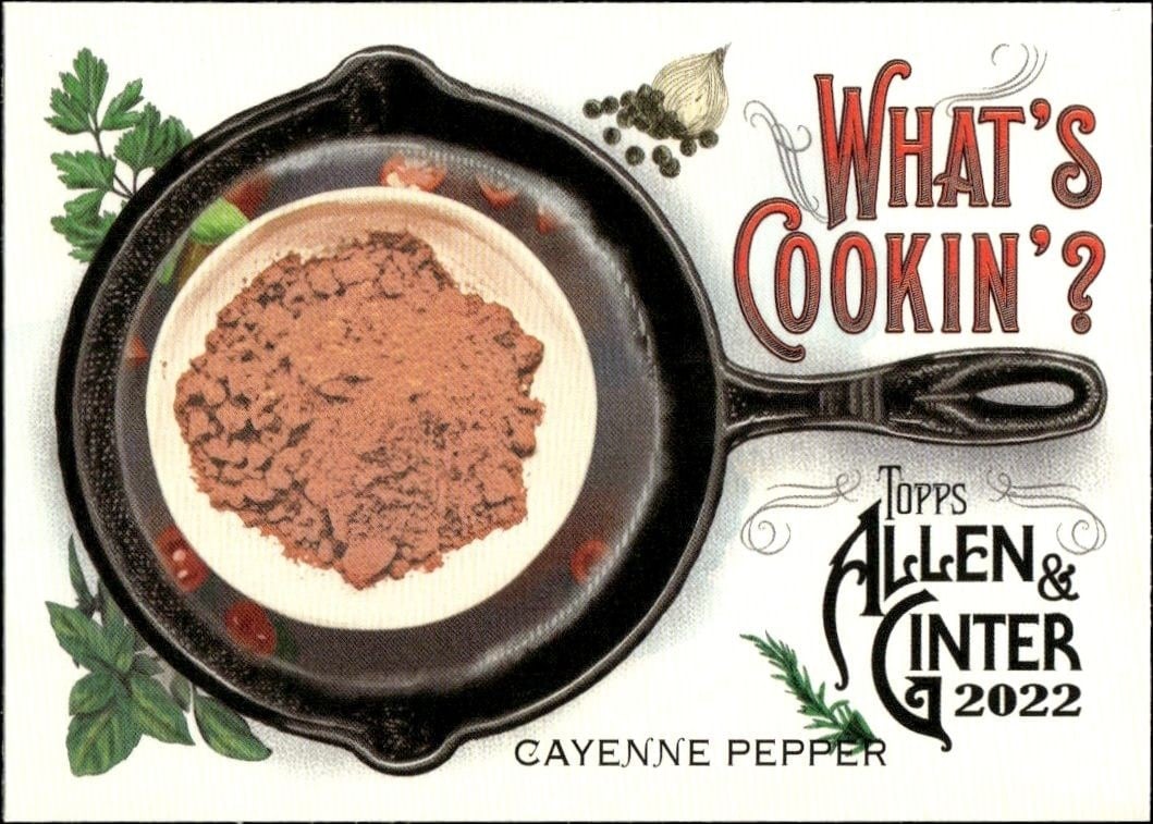 Cayenne Pepper 2022 Topps Allen & Ginter #WC-10 Baseball Trading Card - Front 2022 Topps Allen & Ginter Cayenne Pepper #WC-10 baseball trading card front