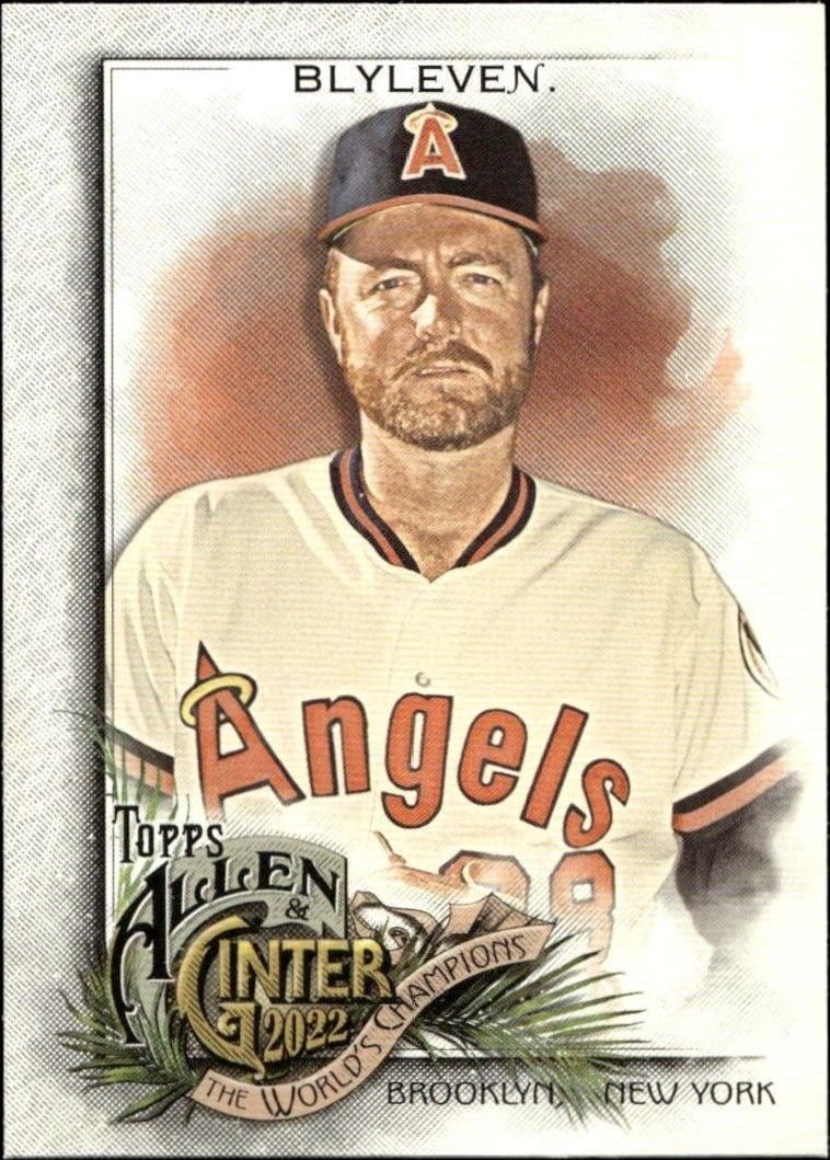 Bert Blyleven 2022 Topps Allen & Ginter #312 Baseball Trading Card - Front 2022 Topps Allen & Ginter Bert Blyleven #312 baseball trading card front