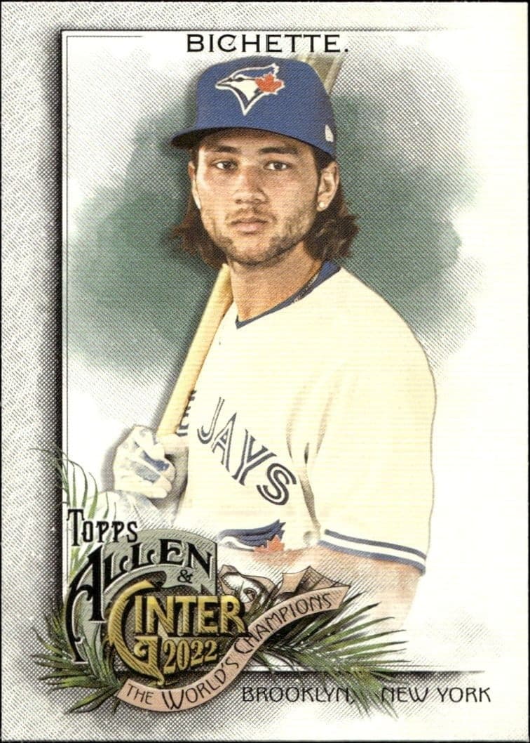 2022 Topps Allen & Ginter Bo Bichette #32 trading card