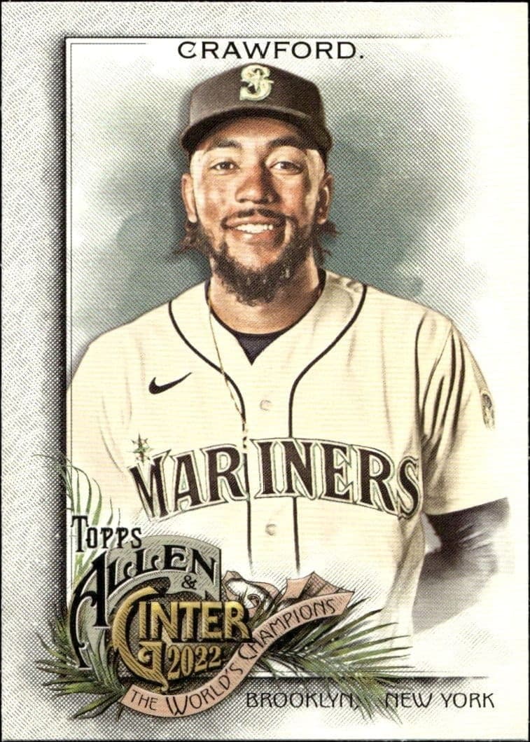 2022 Topps Allen & Ginter J.P. Crawford #329 trading card