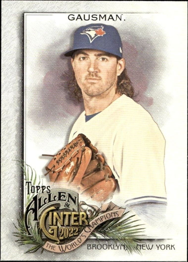 Kevin Gausman 2022 Topps Allen & Ginter #320 Baseball Trading Card - Front 2022 Topps Allen & Ginter Kevin Gausman #320 baseball trading card front