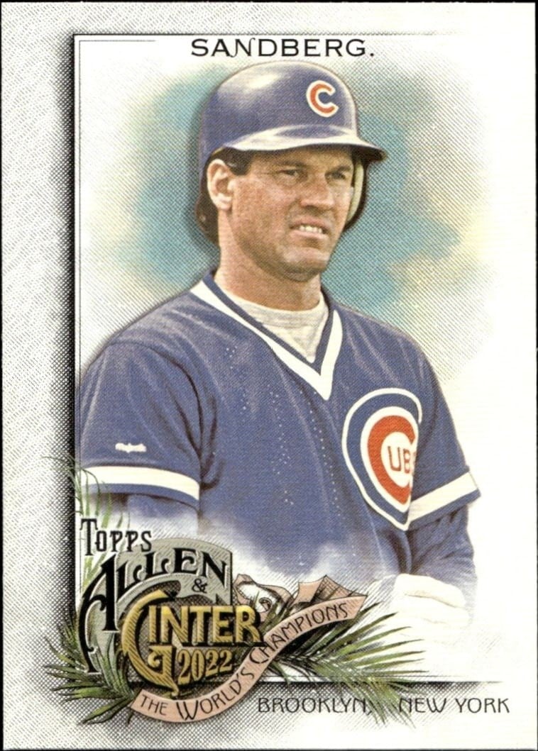 2022 Topps Allen & Ginter Ryne Sandberg #70 trading card