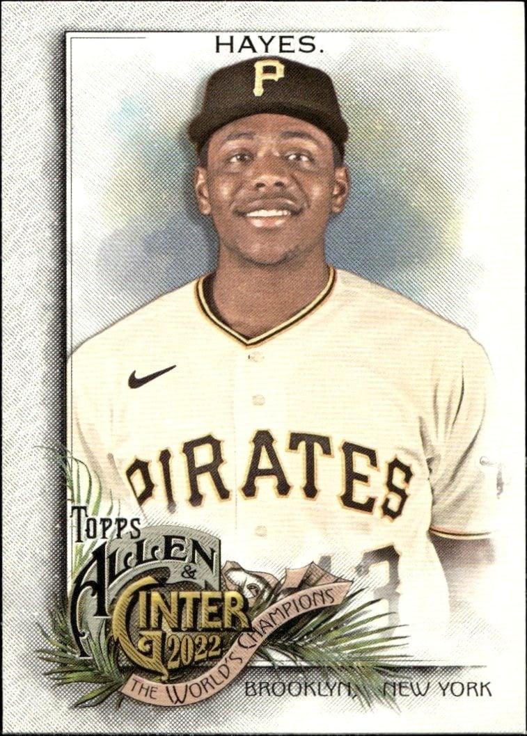 2022 Topps Allen & Ginter Ke'Bryan Hayes #62 trading card