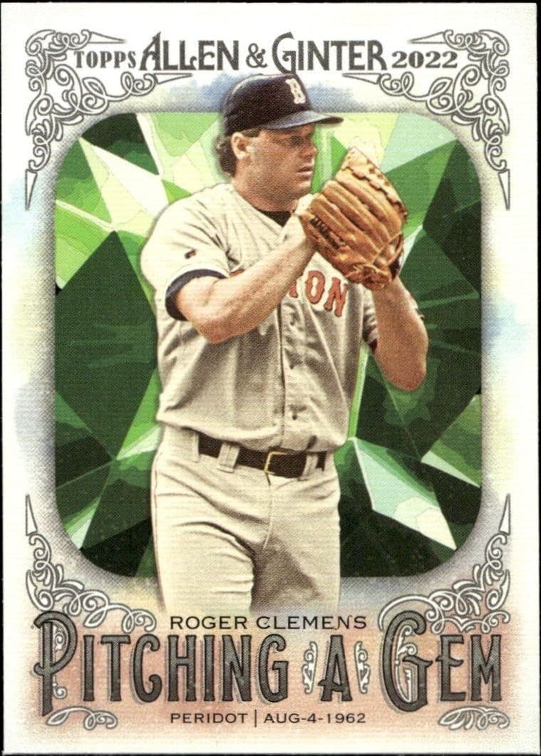 2022 Topps Allen & Ginter Roger Clemens #PAG-3 trading card