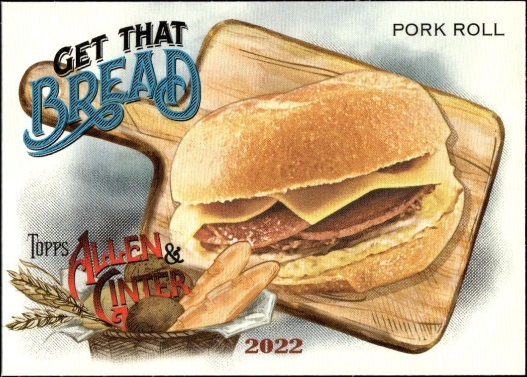 Pork Roll 2022 Topps Allen & Ginter #GTB-7 Baseball Trading Card - Front 2022 Topps Allen & Ginter Pork Roll #GTB-7 baseball trading card front