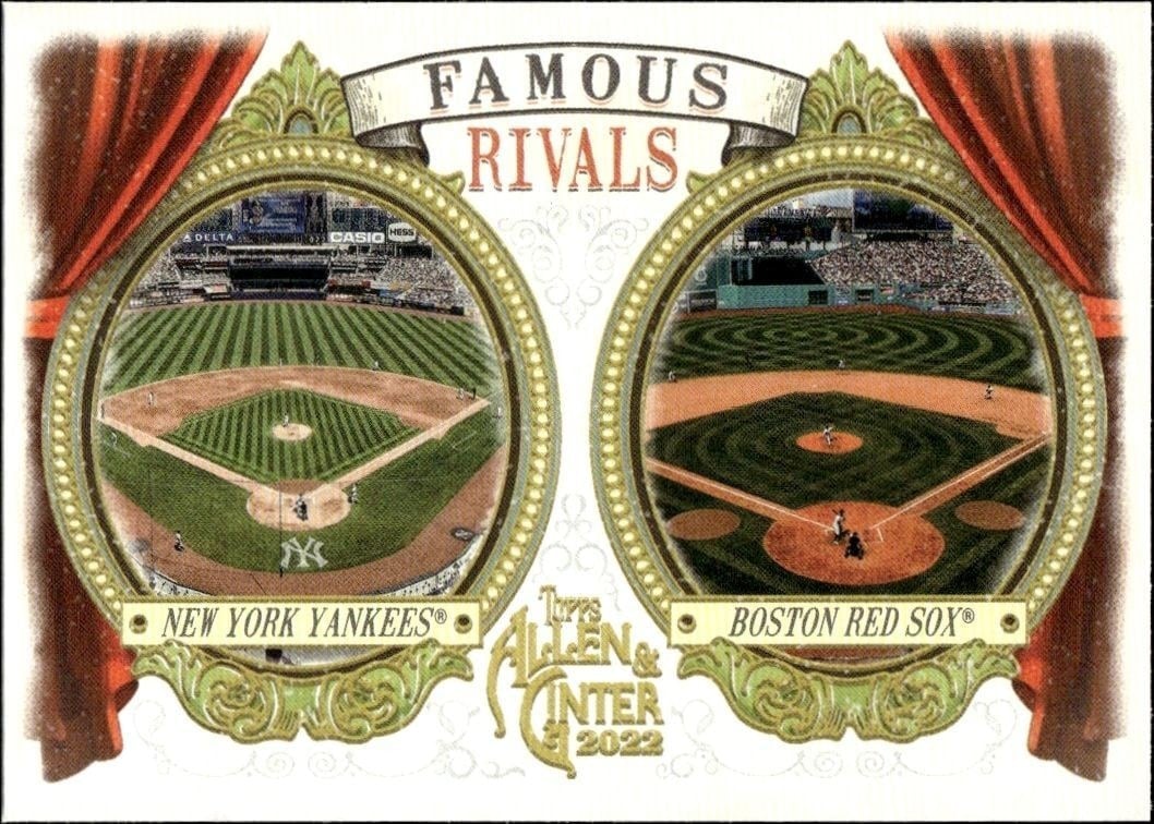 New York Yankees 2022 Topps Allen & Ginter #FR-5 Baseball Trading Card - Front 2022 Topps Allen & Ginter New York Yankees #FR-5 baseball trading card front