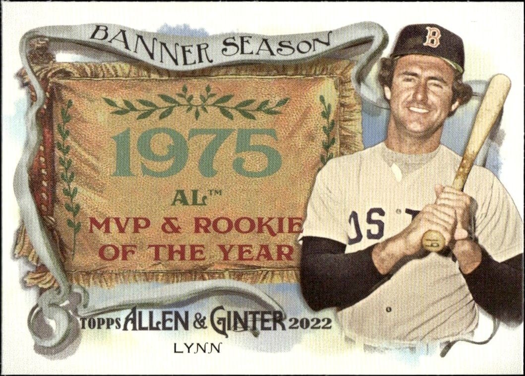 2022 Topps Allen & Ginter Fred Lynn #BS-47 trading card