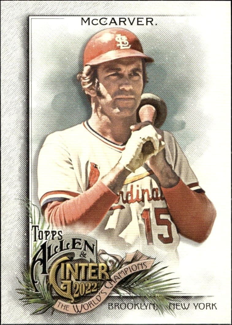 2022 Topps Allen & Ginter Tim McCarver #302 trading card
