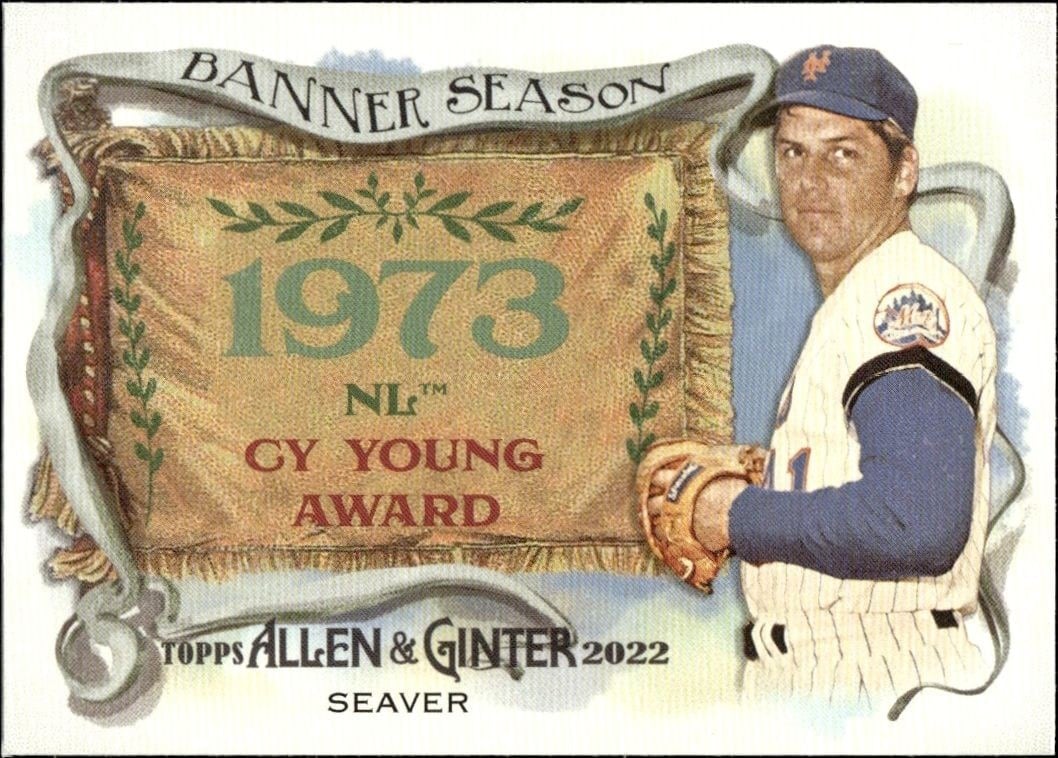 2022 Topps Allen & Ginter Tom Seaver #BS-28 trading card