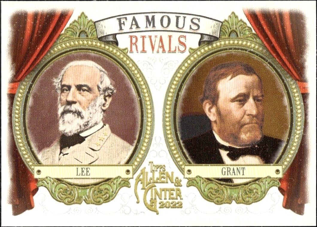 Robert E. Lee 2022 Topps Allen & Ginter #FR-7 Baseball Trading Card - Front 2022 Topps Allen & Ginter Robert E. Lee #FR-7 baseball trading card front