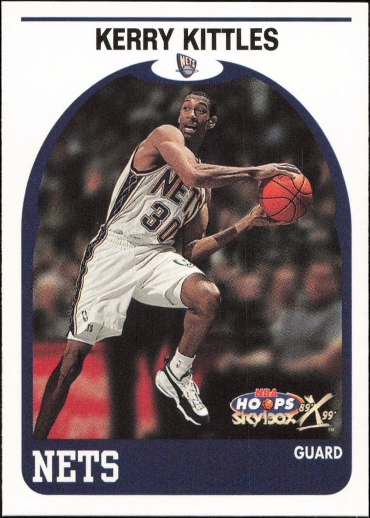 1999-00 Skybox NBA Hoops Decade Kerry Kittles #69 trading card