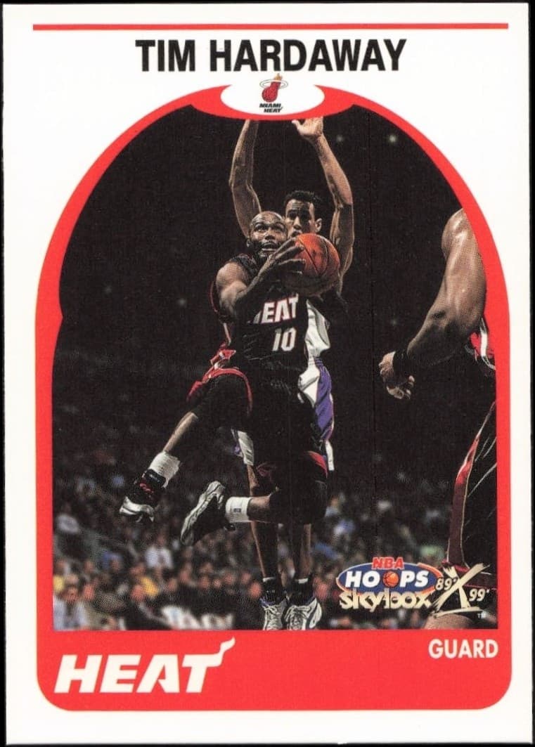 1999-00 Skybox NBA Hoops Decade Tim Hardaway #23 trading card