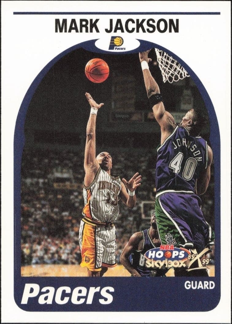 1999-00 Skybox NBA Hoops Decade Mark Jackson #104 trading card