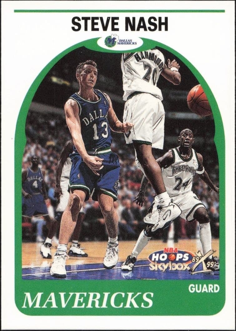 1999-00 Skybox NBA Hoops Decade Steve Nash #145 trading card
