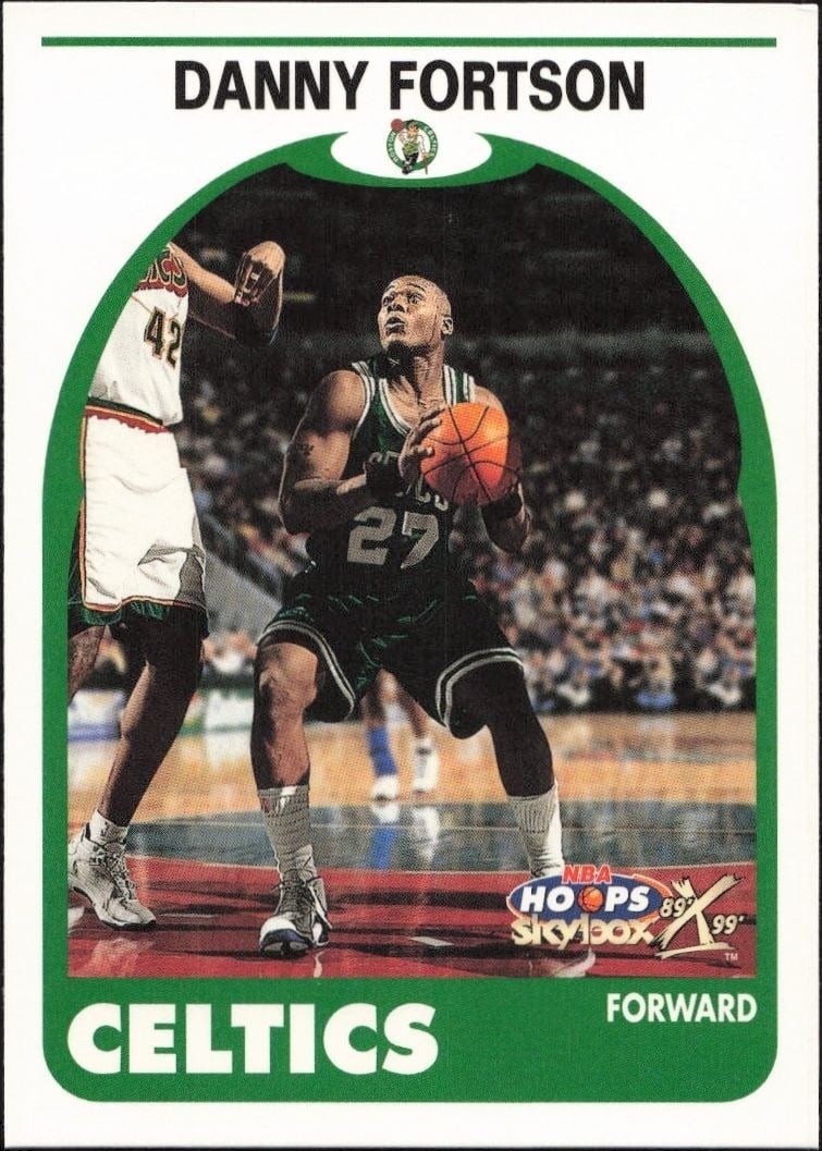 1999-00 Skybox NBA Hoops Decade Danny Fortson #13 trading card