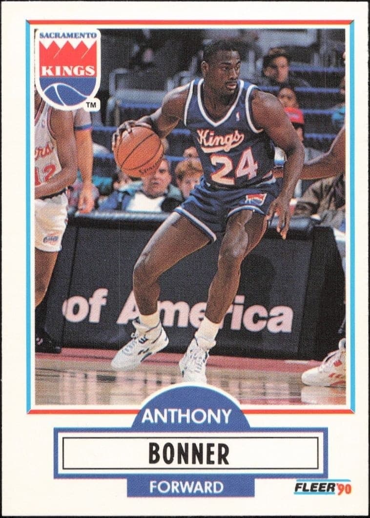 1990-91 Fleer Update Anthony Bonner #U-82 trading card