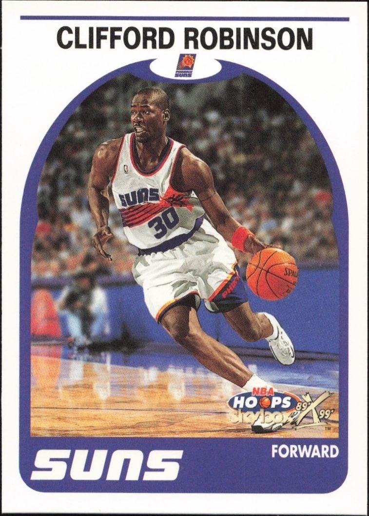 1999-00 Skybox NBA Hoops Decade Clifford Robinson #57 trading card