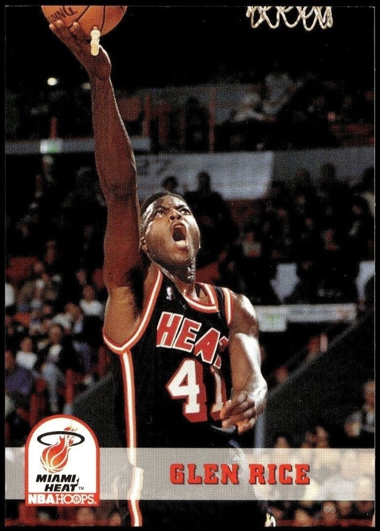 1993-94 Skybox NBA Hoops Series 1 Glen Rice #114 trading card
