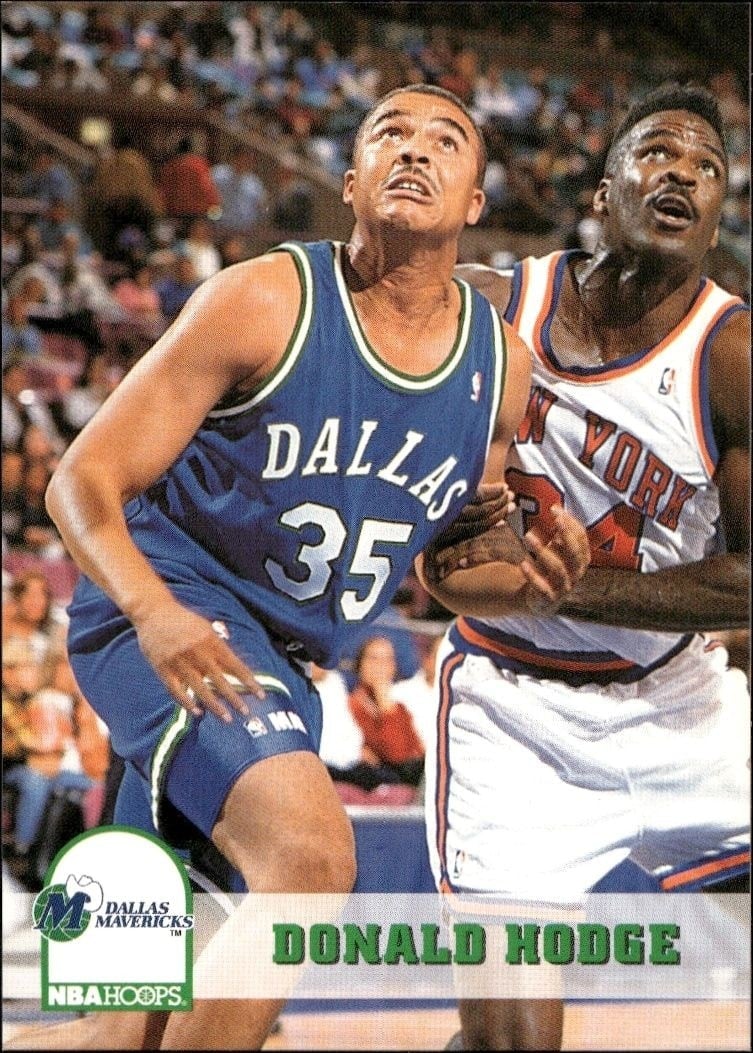 1993-94 Skybox NBA Hoops Series 1 Donald Hodge #46 trading card