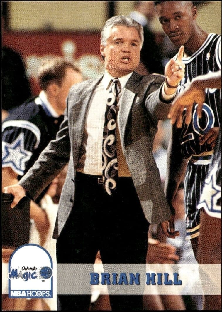 1993-94 Skybox NBA Hoops Series 1 Brian Hill #248 trading card
