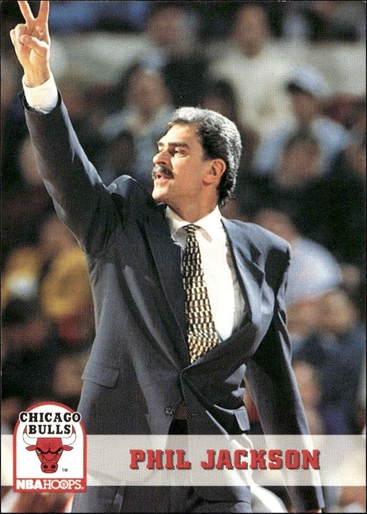 1993-94 Skybox NBA Hoops Series 1 Phil Jackson #233 trading card