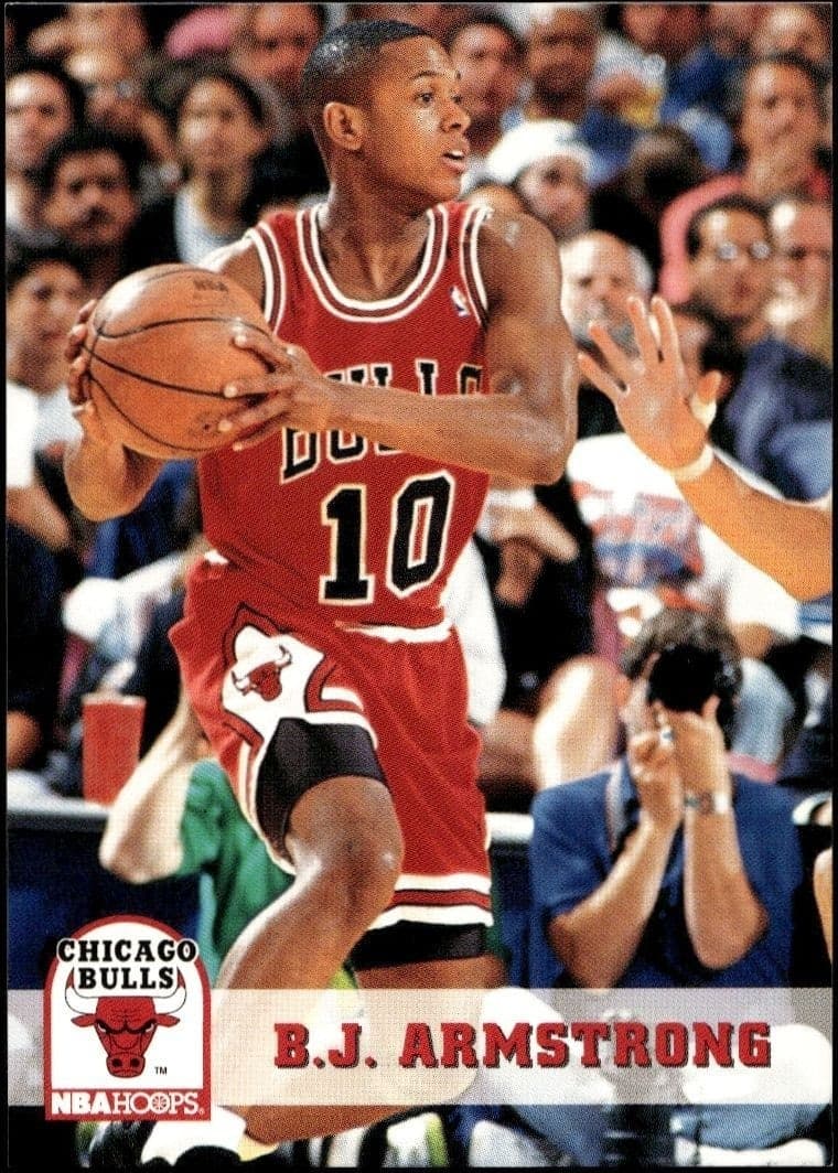 1993-94 Skybox NBA Hoops Series 1 B.J. Armstrong #25 trading card