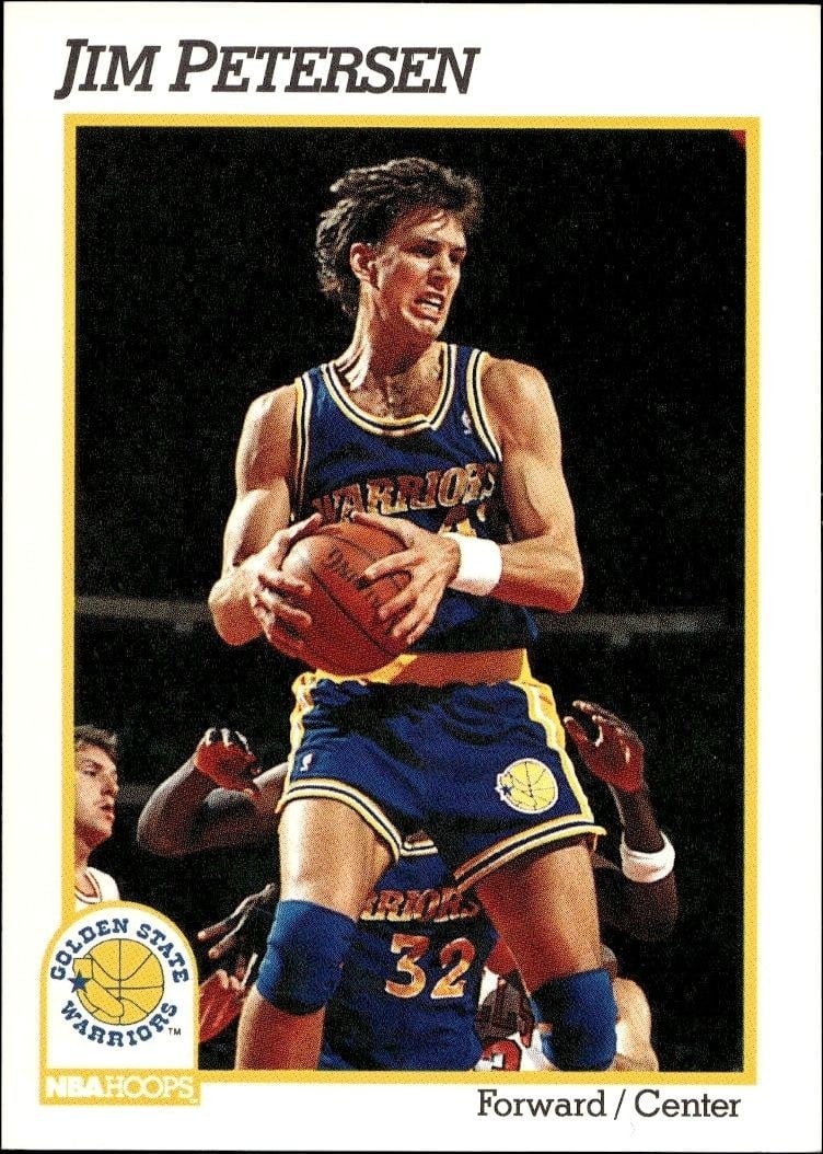 Jim Petersen 1991-92 Skybox NBA Hoops Series 2 #367 Basketball Trading Card - Front 1991-92 Skybox NBA Hoops Series 2 Jim Petersen #367 basketball trading card front