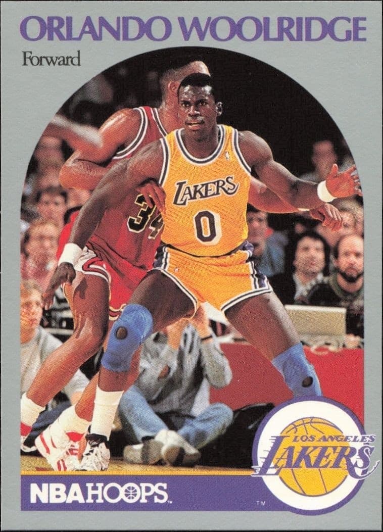 1990-91 Skybox NBA Hoops Series 1 Orlando Woolridge #162 trading card