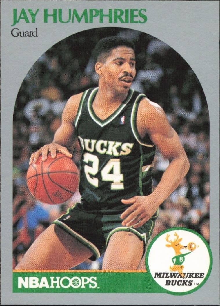 1990-91 Skybox NBA Hoops Series 1 Jay Humphries #175 trading card