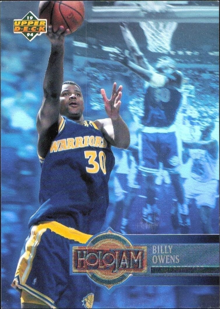 1993-94 Upper-Deck Holojam Billy Owens #H9 trading card