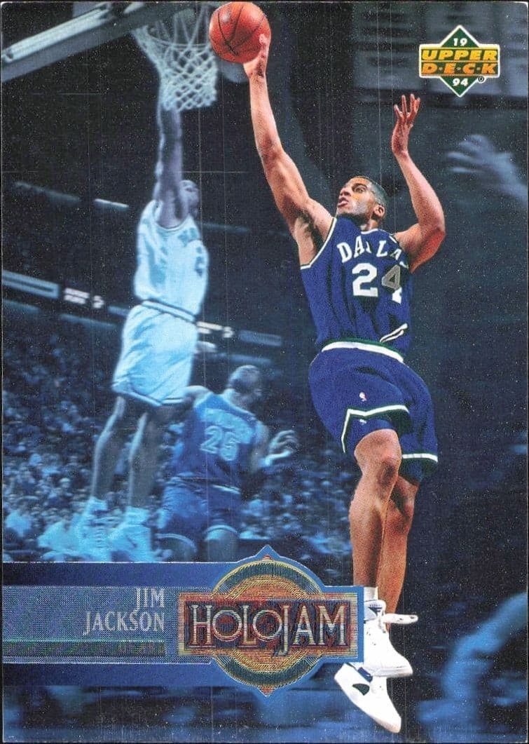1993-94 Upper-Deck Holojam Jim Jackson #H6 trading card