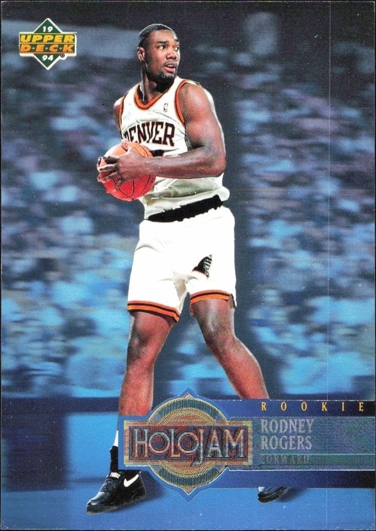 1993-94 Upper-Deck Holojam Rodney Rogers #H33 trading card
