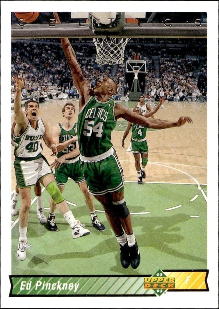 1992-93 Upper-Deck Ed Pinckney #257 trading card