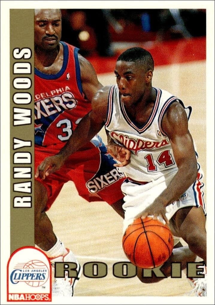 1992-93 Skybox NBA Hoops Series 2 Randy Woods #407 trading card