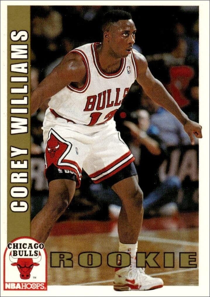 Corey Williams 1992-93 Skybox NBA Hoops Series 2 #364 Basketball Trading Card - Front 1992-93 Skybox NBA Hoops Series 2 Corey Williams #364 basketball trading card front