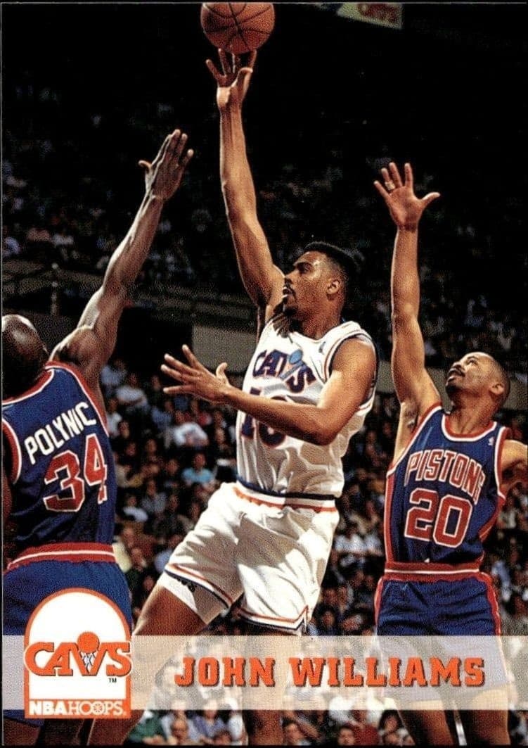 1993-94 Skybox NBA Hoops Series 1 John Williams #43 trading card